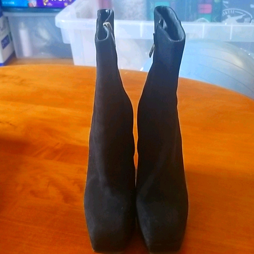 YSL heel boots